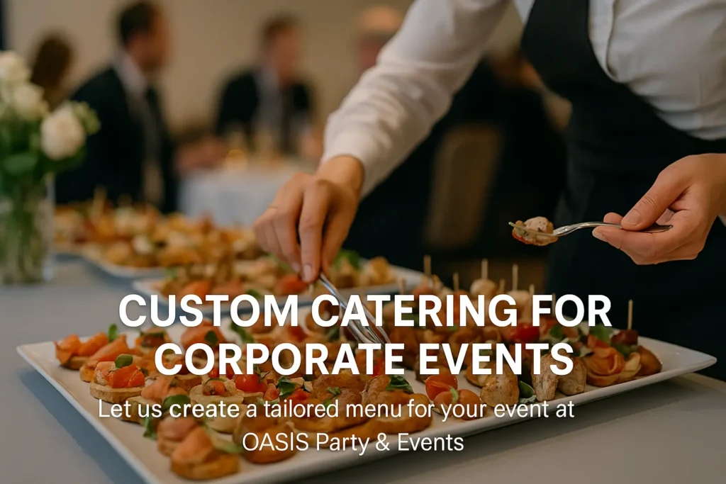 Catering service by oasis party - Oasis Party & Events