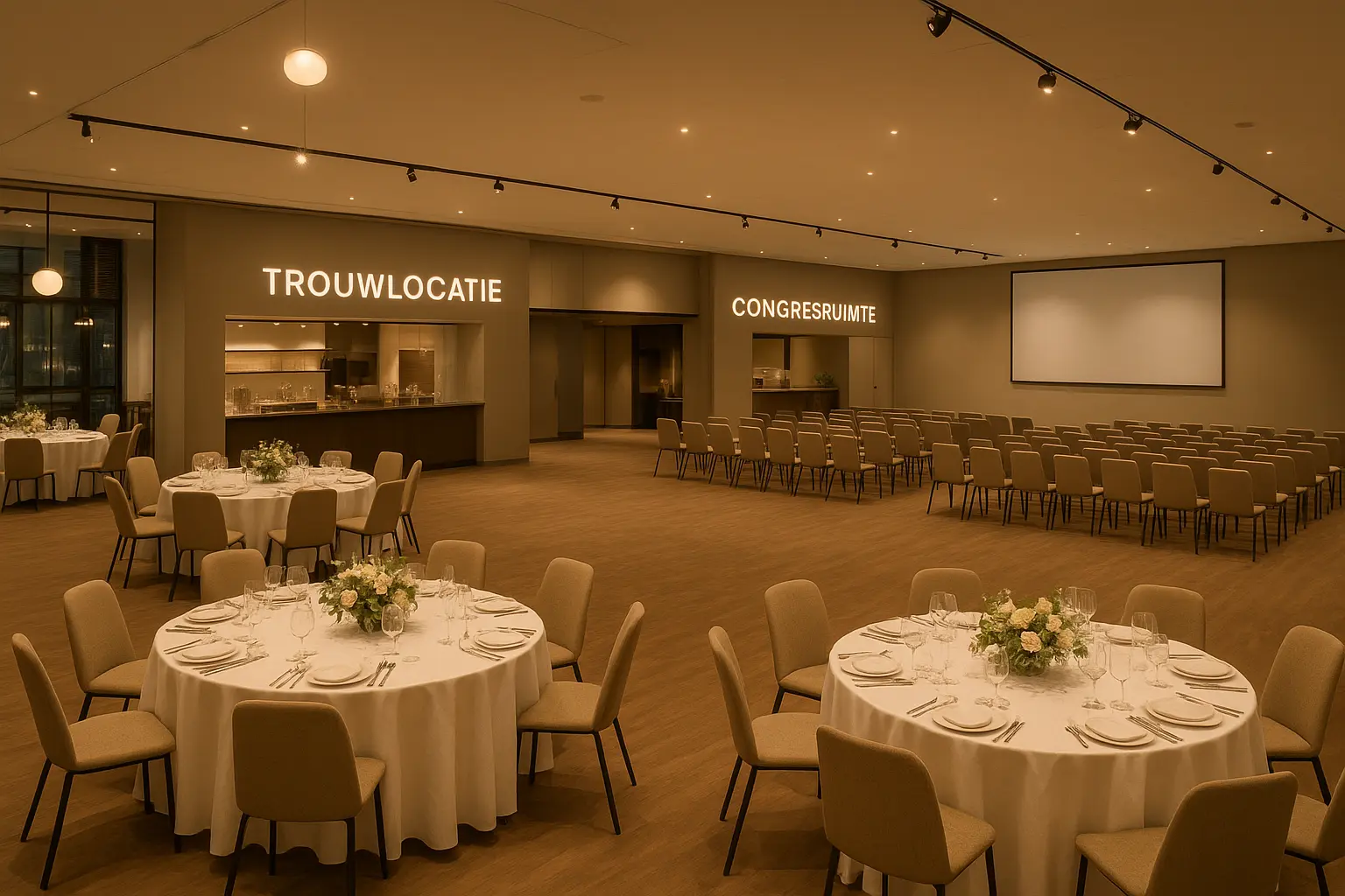Eenvoudig Zaal Huren voor Alle Evenementen