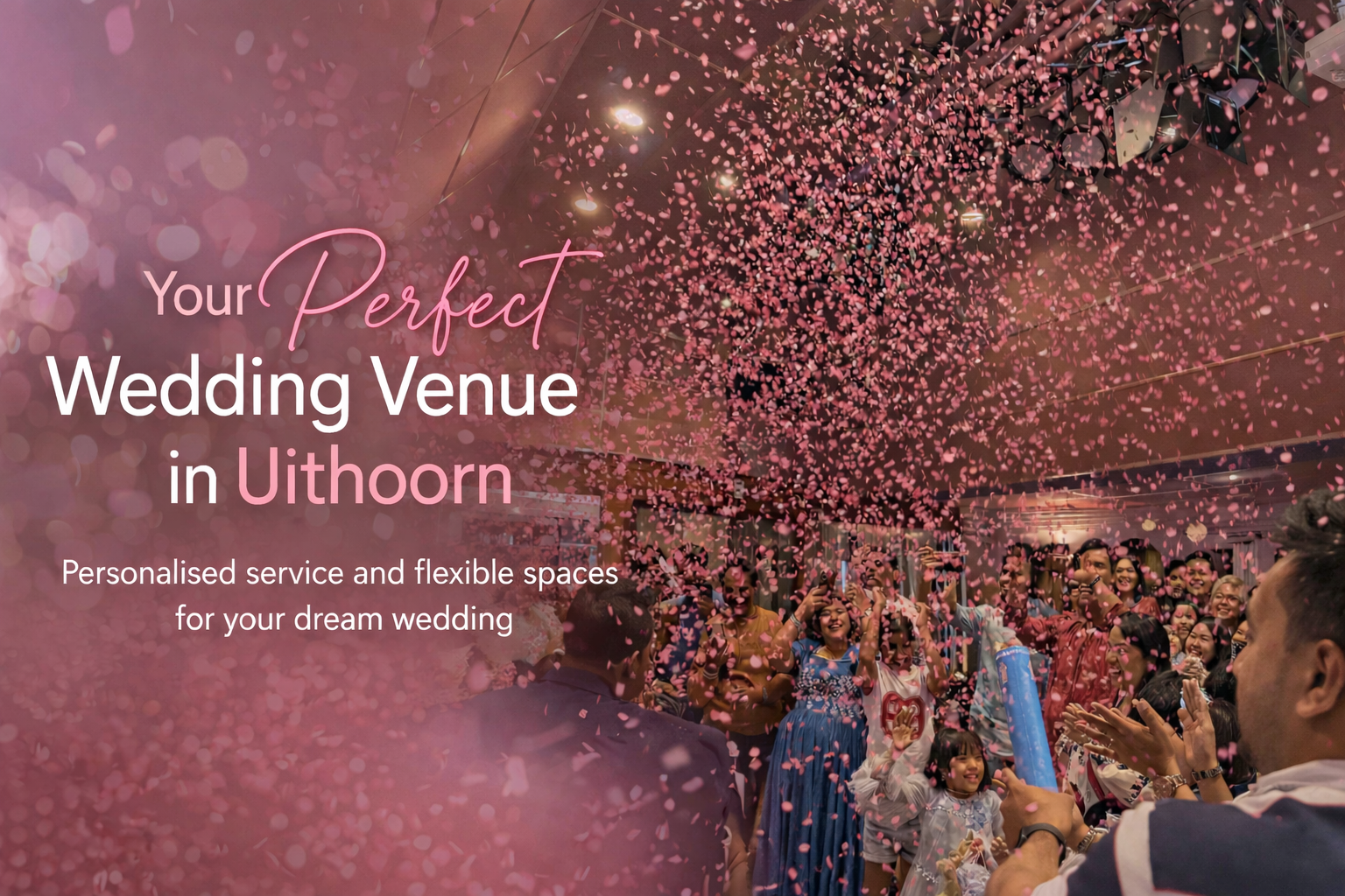 Zaal verhuur Uithoorn voor Bruiloft & Verjaardag Feest